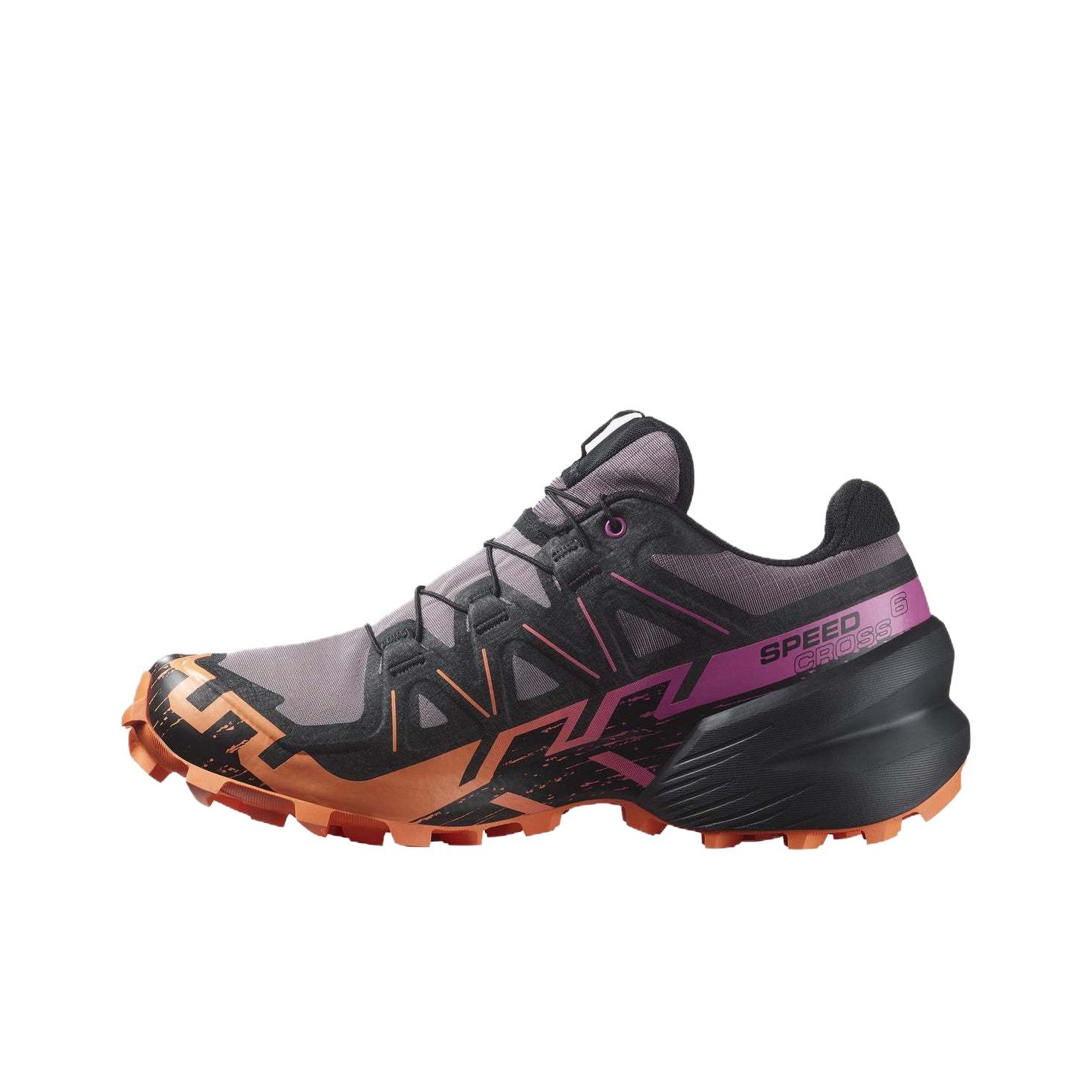 Salomon Shoes Speedcross 6 - サロモン スピードクロス 6 快適ランニングシューズ レディース パープル