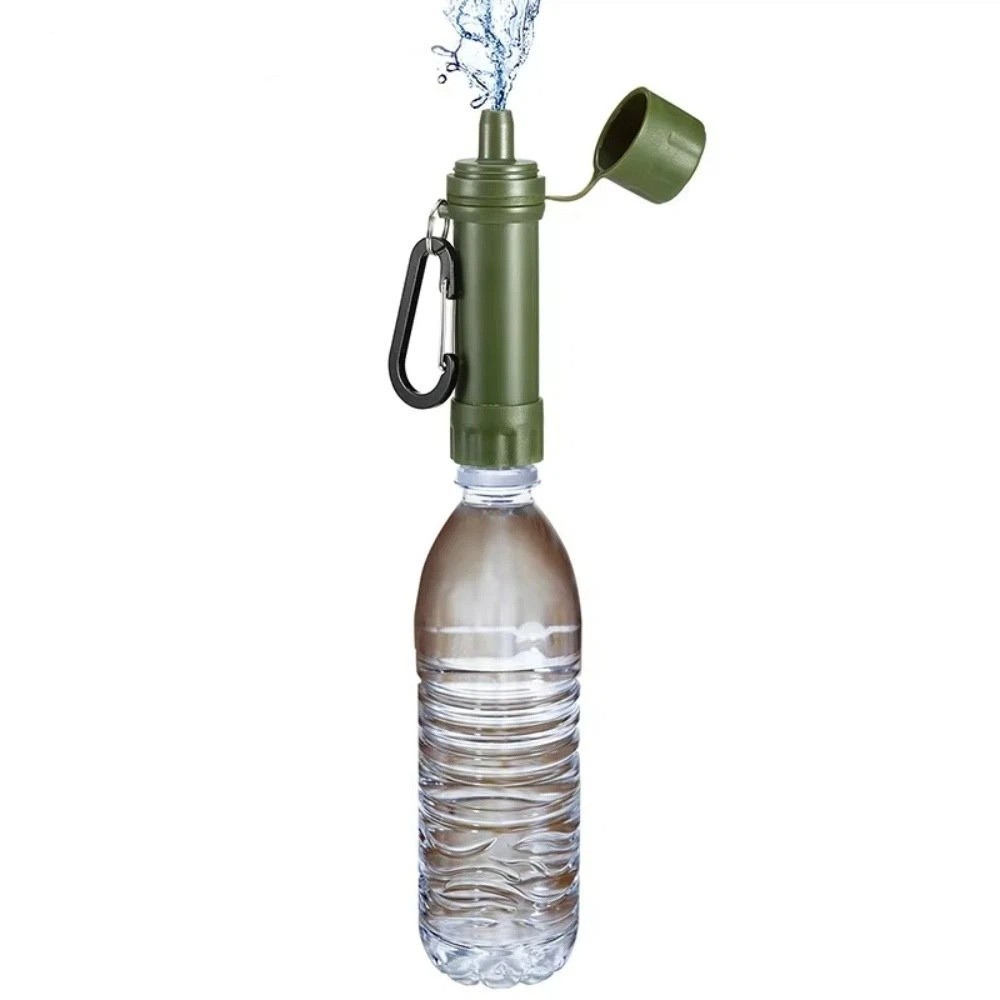 Water Purification Straw - ミニサイズの浄水ストロー。直接飲める浄水機能付き。携帯用浄水ストロー。
