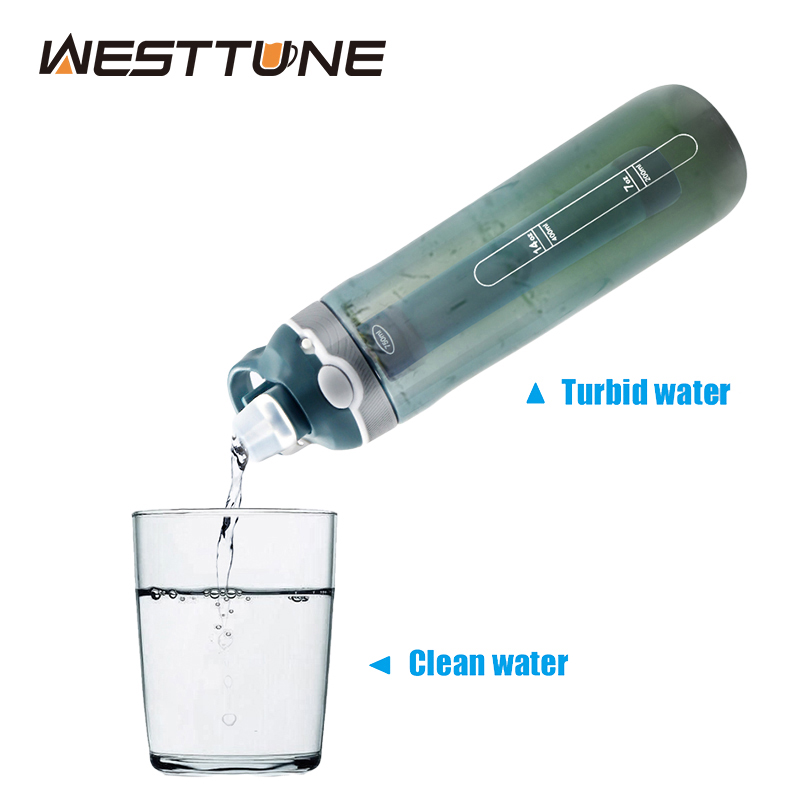 Water Purification Straw - 屋外水フィルターストロー,サバイバル,緊急用品,浄水器,750ml