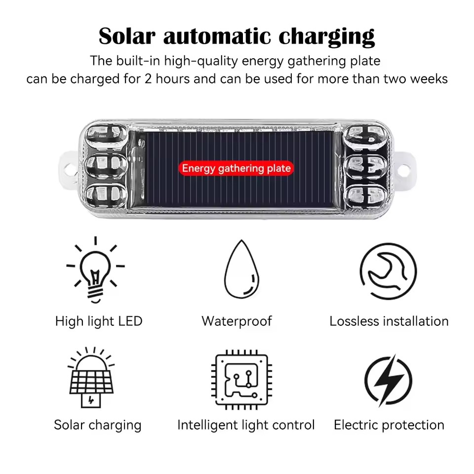 太陽光発電車、バイク、LED警告灯、電動自転車、安全テールラ - Sos Light Strobe のレビューと価格