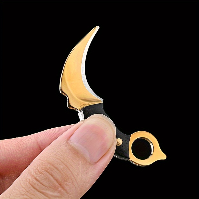 ミニナイフキーホルダーポケットナイフ屋外キャンプ戦術サバイバ - Bushcraft Knife Fixed のレビューと価格