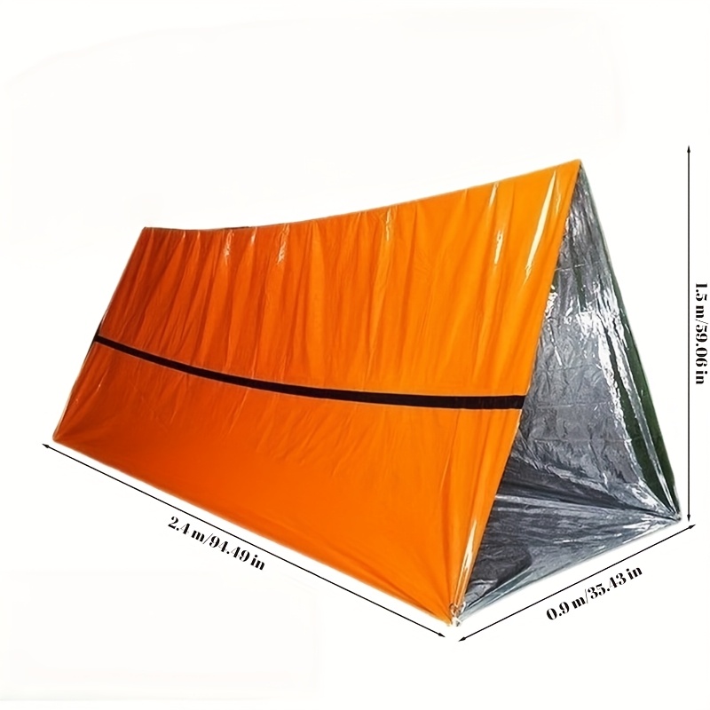 9点入り緊急サバイバルキット、保温ビビーバッグ、ポンチョ、テ - Bivy Bag Emergency のレビューと価格