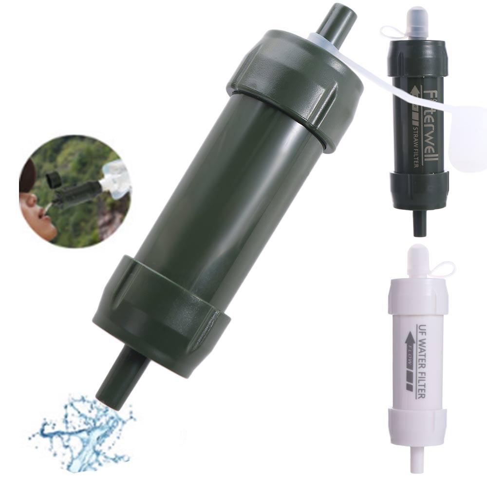 ミニミニ浄水ストロー 直飲み浄水器 ポータブル浄水器 飲料水 - Water Purification Straw のレビューと価格